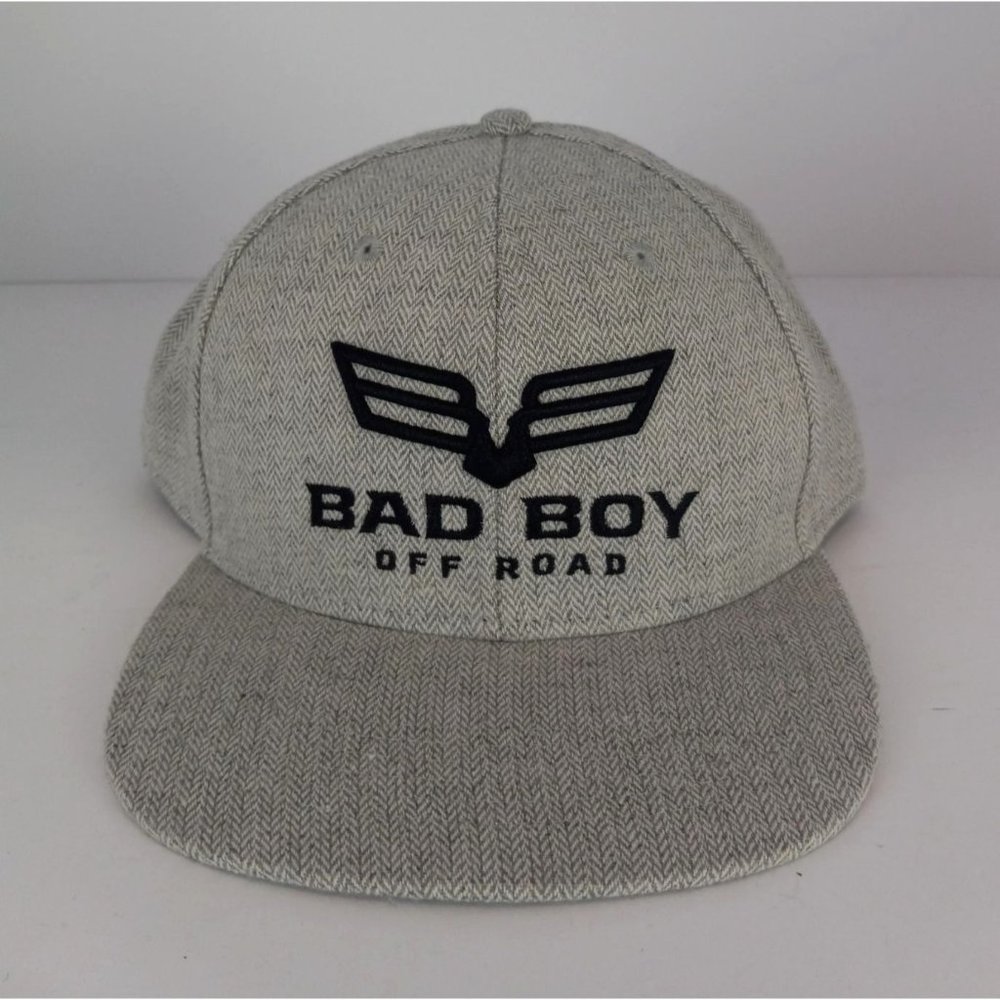 Bad Boy Off Road Herringbone Wool Blend Hat Size OS